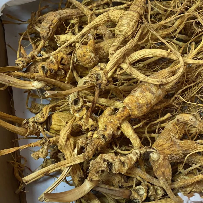 批发高年份林下参吃货打粉料，特别适合自家食用，经济实惠