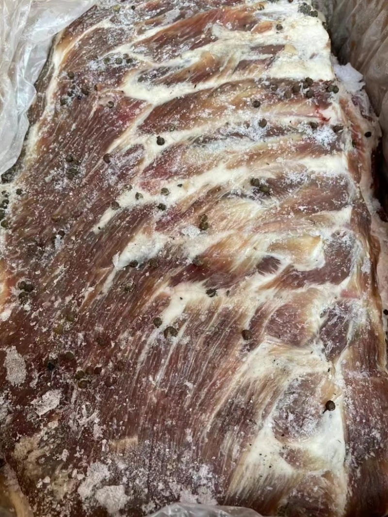 风吹花椒盐排骨（腊肉香肠源头工厂一手货源量大从优）