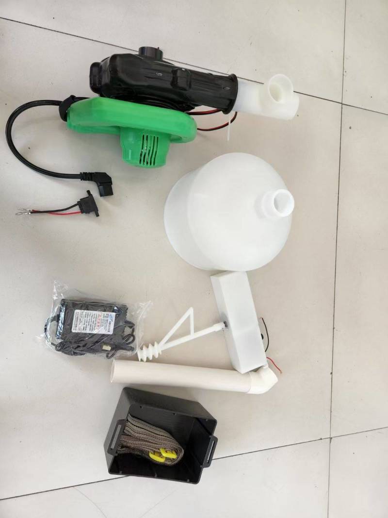 蔬菜大棚专用静电粉尘剂手持式电动喷粉机农用喷粉器打药机厂
