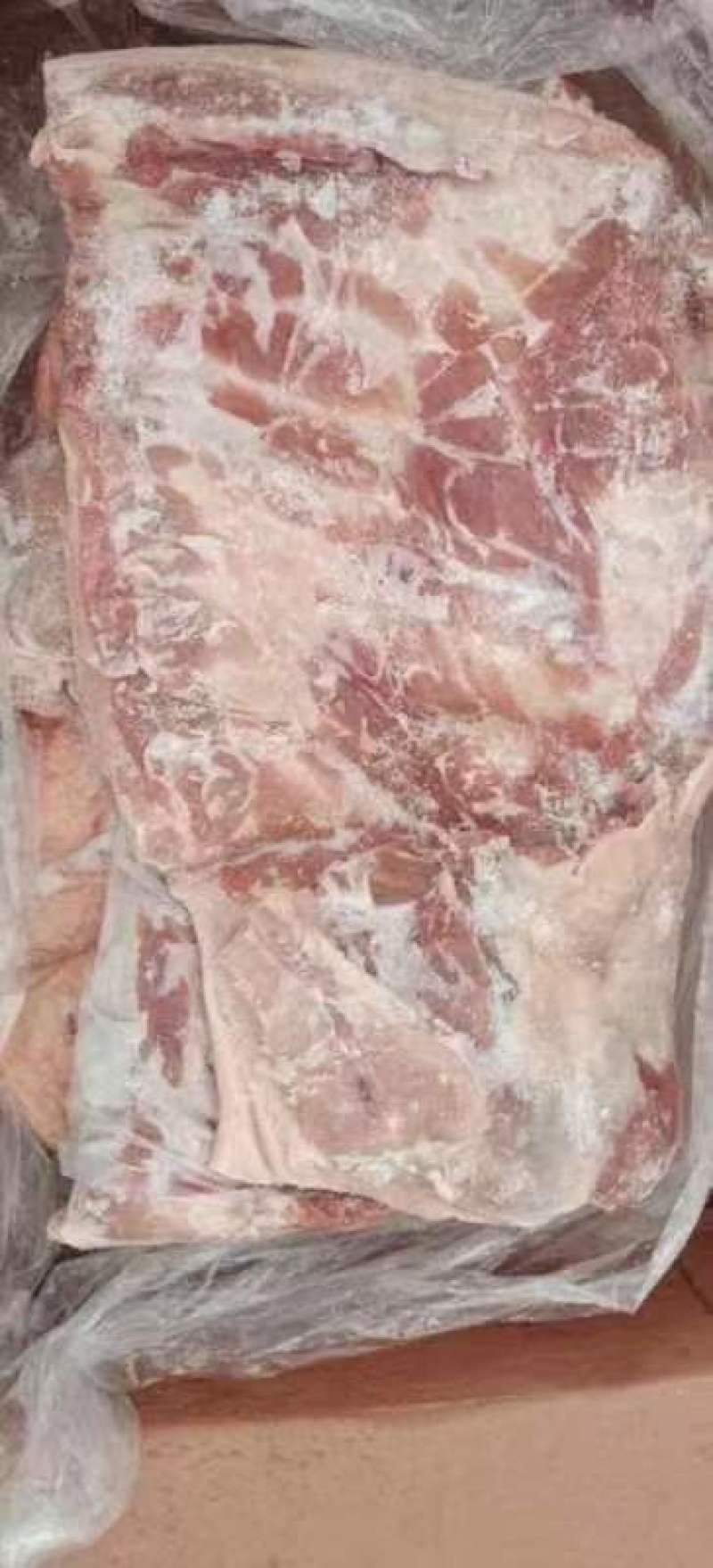 肥猪带皮五花肉片新货手续齐全冷冻猪肉猪肉