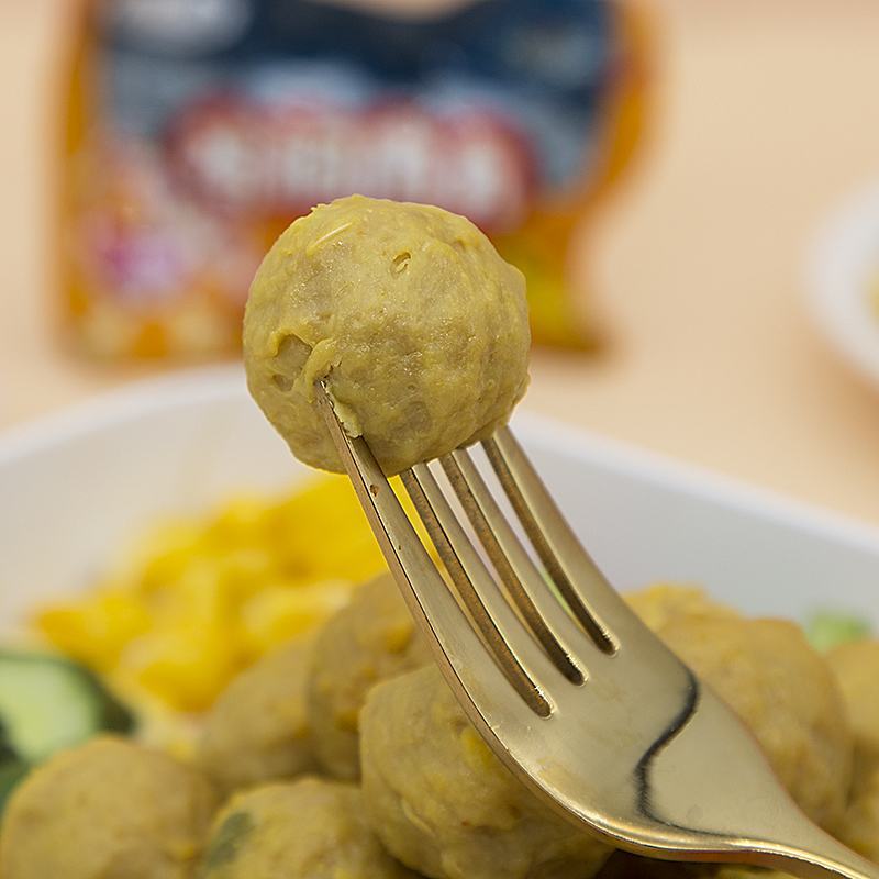 鸡胸肉丸解馋速食饱腹丸子鸡肉丸即食独立包装小零食代餐零食