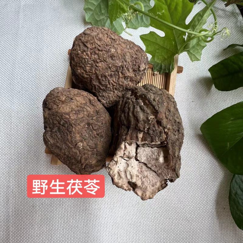云南药材野生茯苓个500克包邮泡汤泡水