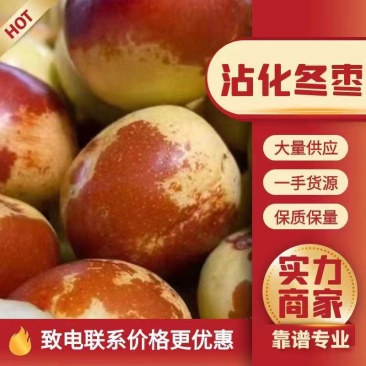 实力冬枣产地代办，优质供货商，专业对接电商平台，社区团购