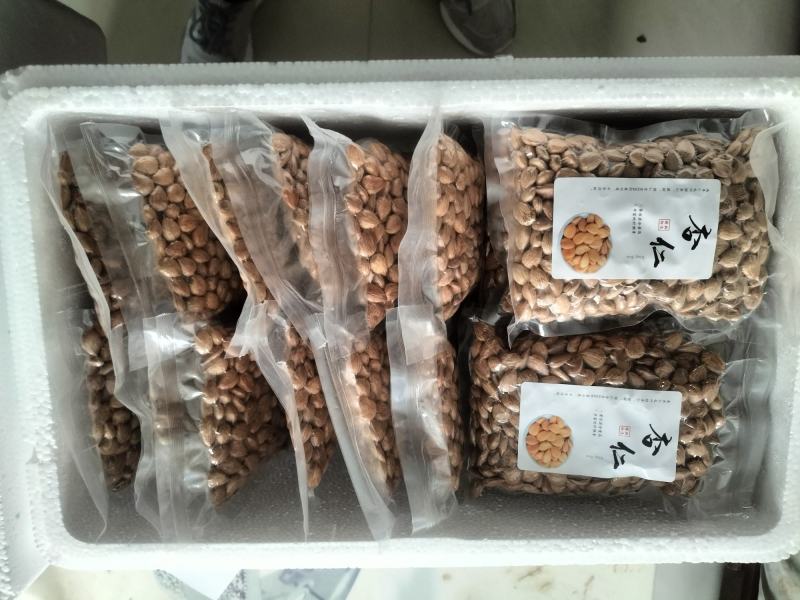 【2024年新货包邮】精品甜杏仁，自产自销，绿色***