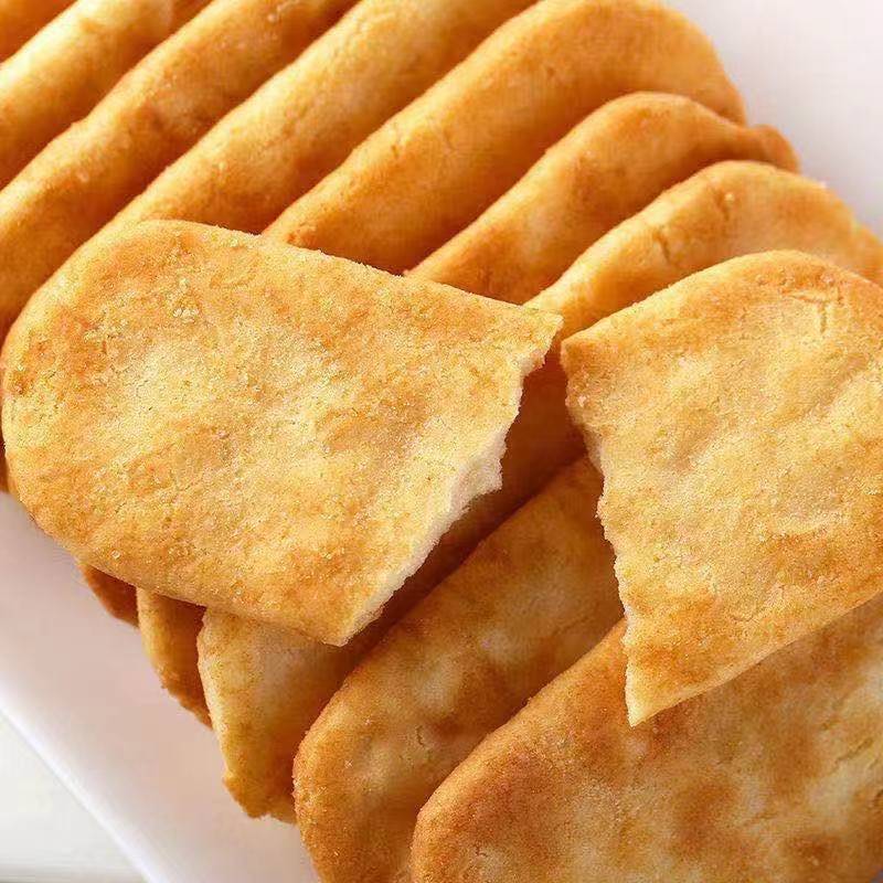 旺旺雪饼仙贝饼干小吃零食旺仔童年怀旧米饼膨化饼干休闲散装