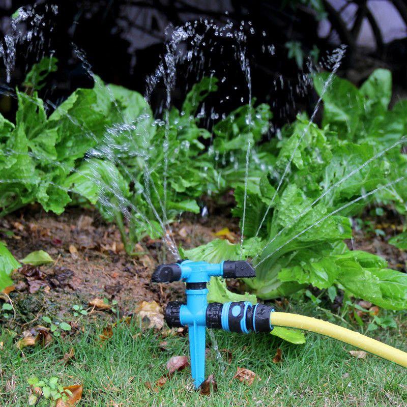 园林喷头360度自动旋转喷水灌溉园艺草坪菜园浇水浇花屋顶