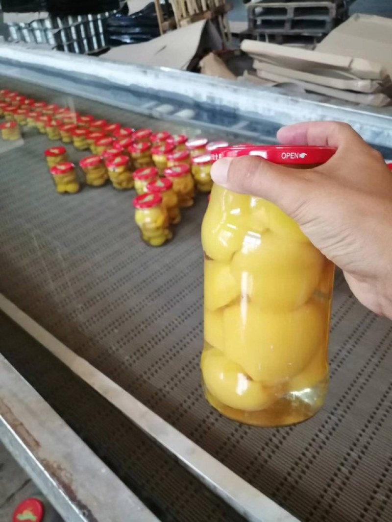 1千克黄桃罐头质量上乘。。。。。。。。。。。