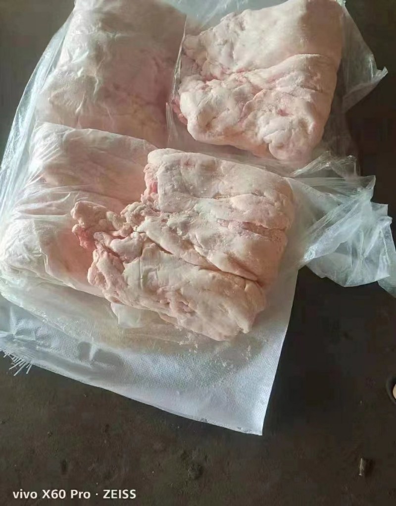 肥猪标猪吊挂板油