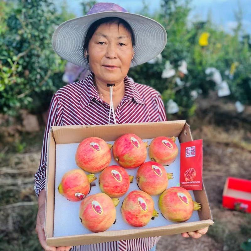 会理软籽石榴，皮薄多汁，籽粒饱满