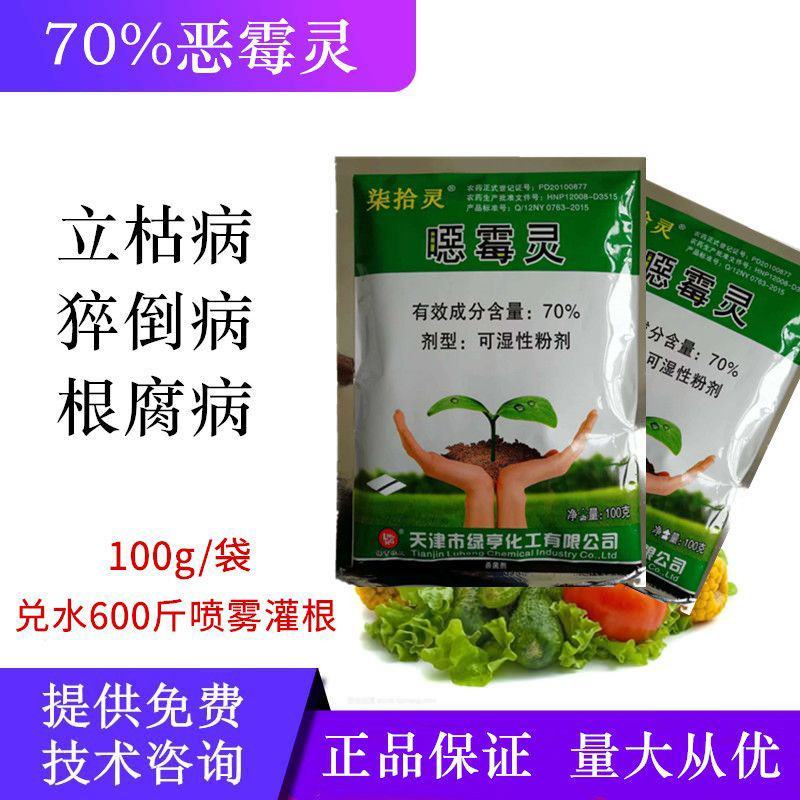 70%恶霉灵根腐死颗烂苗立枯病茎基腐病等土传病害