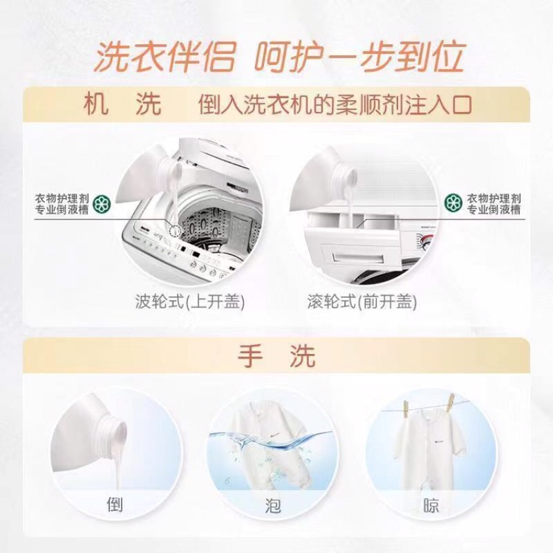 (火爆产品)柔顺剂，香味浓郁，持久留香，常年有货
