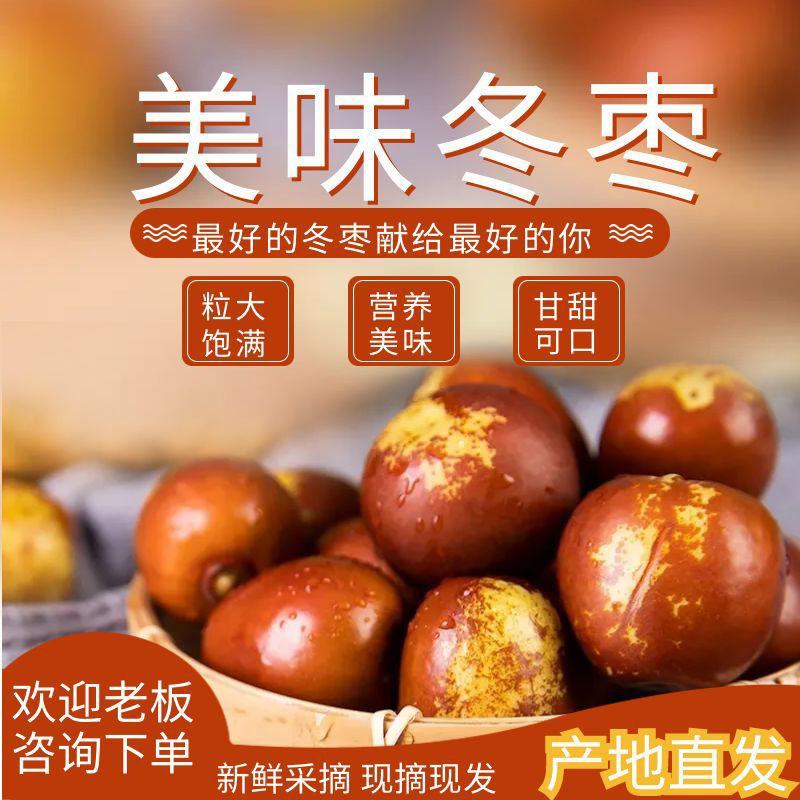 山西冬枣大量上市专业对接电商社区团购各大商超供应链采购商