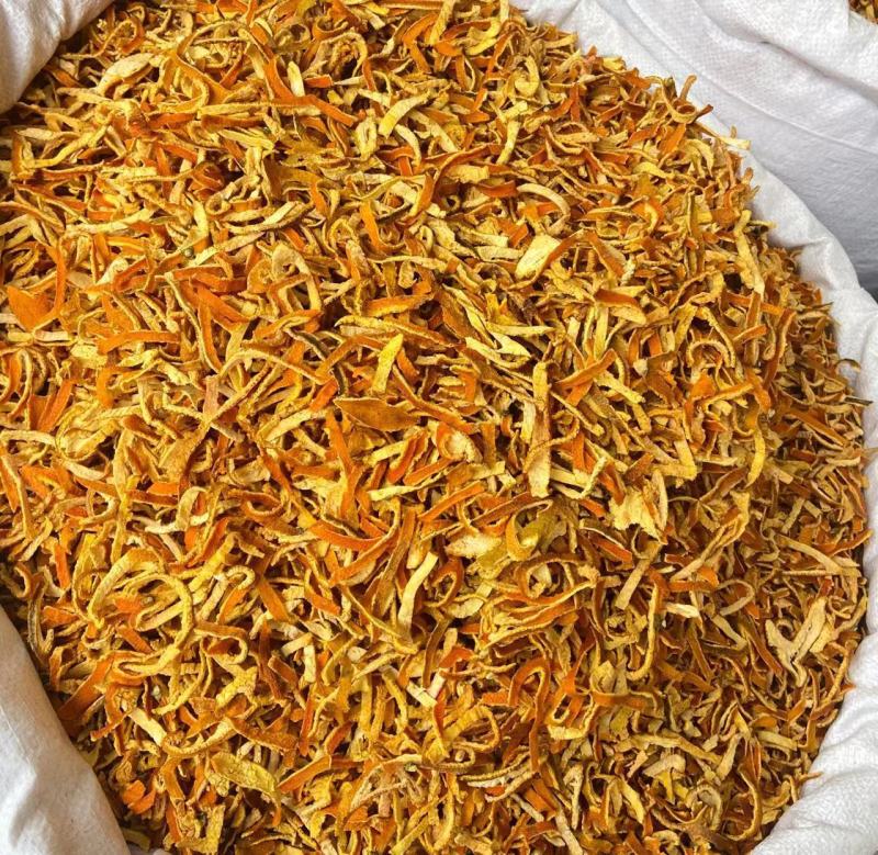 包邮陈皮丝过筛无沫酸梅汤原料批发橘子皮丝