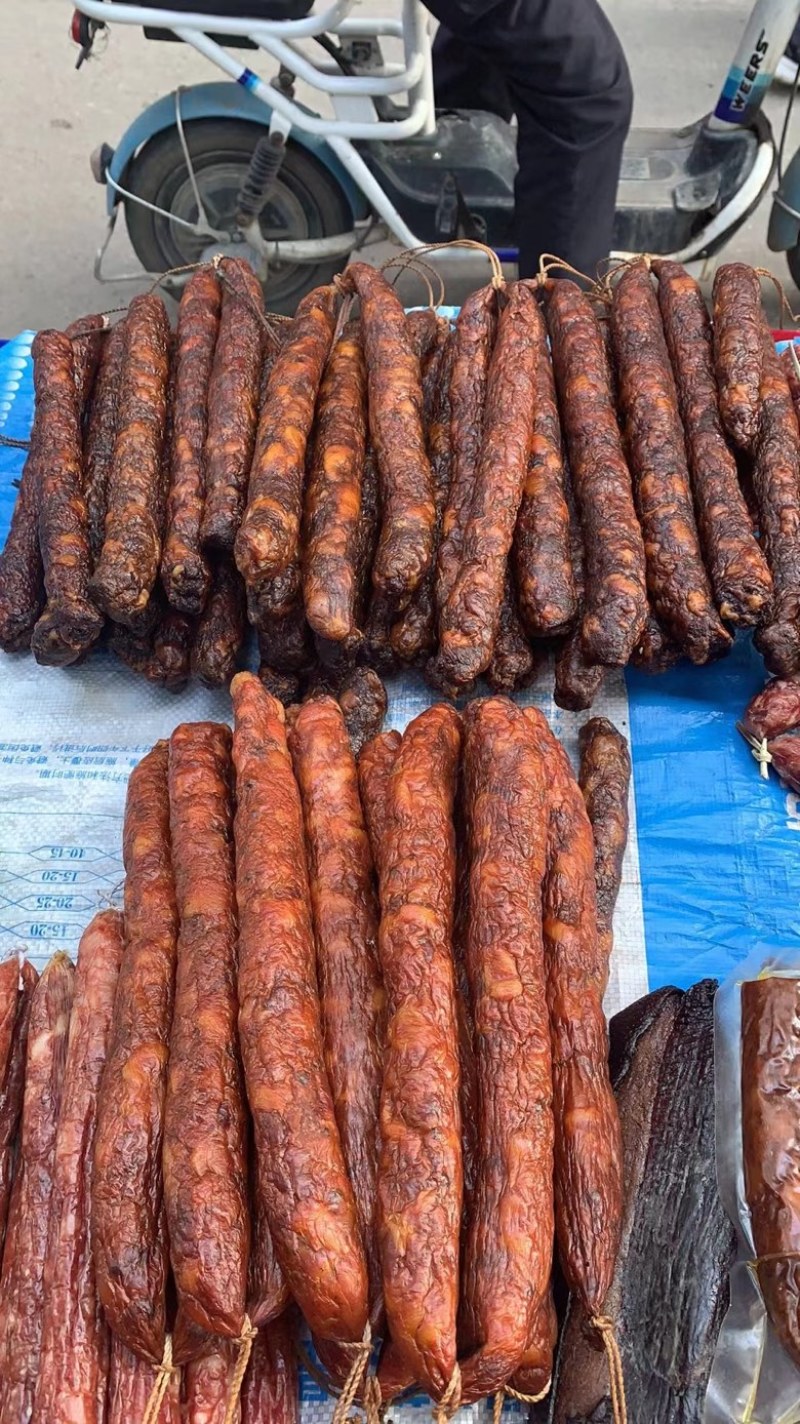 【香肠】腊肠重庆川味五香味纯肉麻辣香肠工厂直发