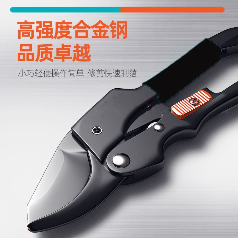 德国进口钢粗枝剪刀滑轮省力修枝剪园艺修花木果树嫁接园林剪