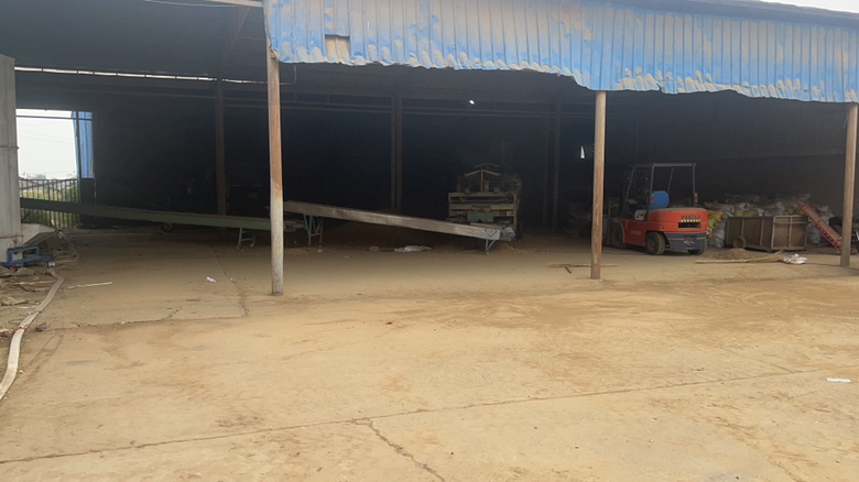 现代化花生榨油厂