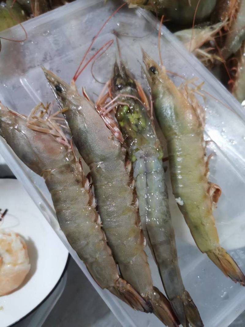 卢虾仁、麻虾仁、原汁原味2斤装、挑线不加水不包冰出厂直批