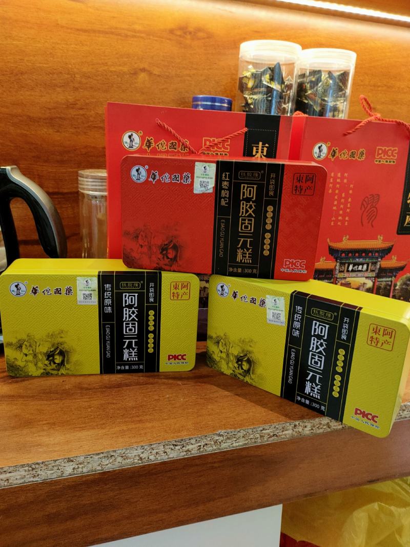纯手工阿胶糕咨询下单现熬制一件代发安全卫生