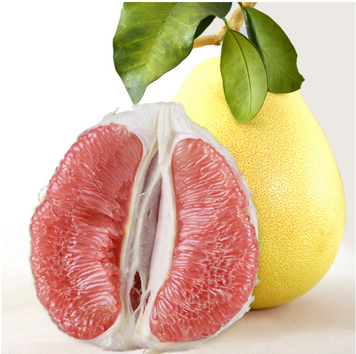 甜橙、柚子、柠檬、金桔等柑橘类水果对比图,标注各品种果皮中甜橙萜含量高低 甜橙与其他柑橘类水果对比图