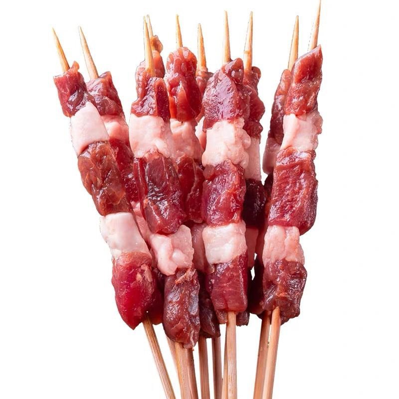 【60串】厂家直发一手货源羊肉串新鲜烧烤食材整箱包邮