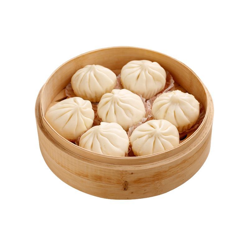 乐肴居叉烧包50个广东蜜汁叉烧包广式早餐早点加热即食