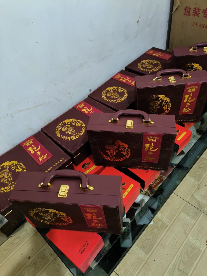 包邮灵芝孢子粉产地直发货真价实