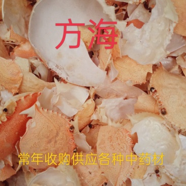 方海，法罗海壳螃蟹甲螃蟹壳中药材质量保证诚信经营！
