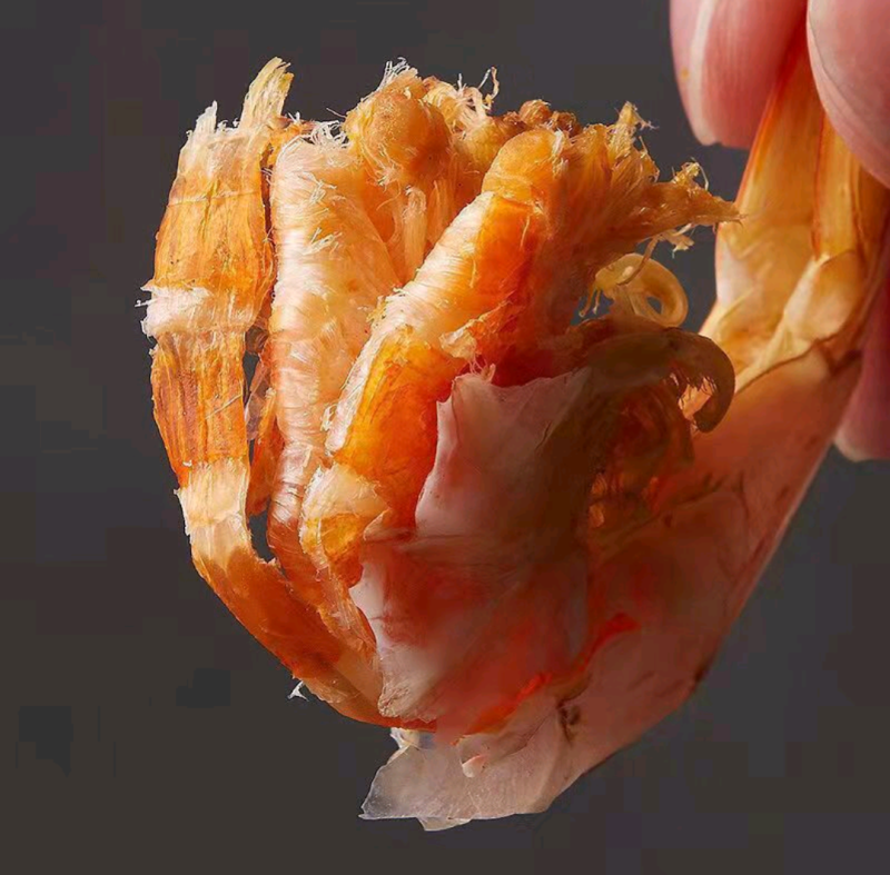 大虾干即食大号干虾大虾海鲜补钙干货烘烤无盐青岛大虾