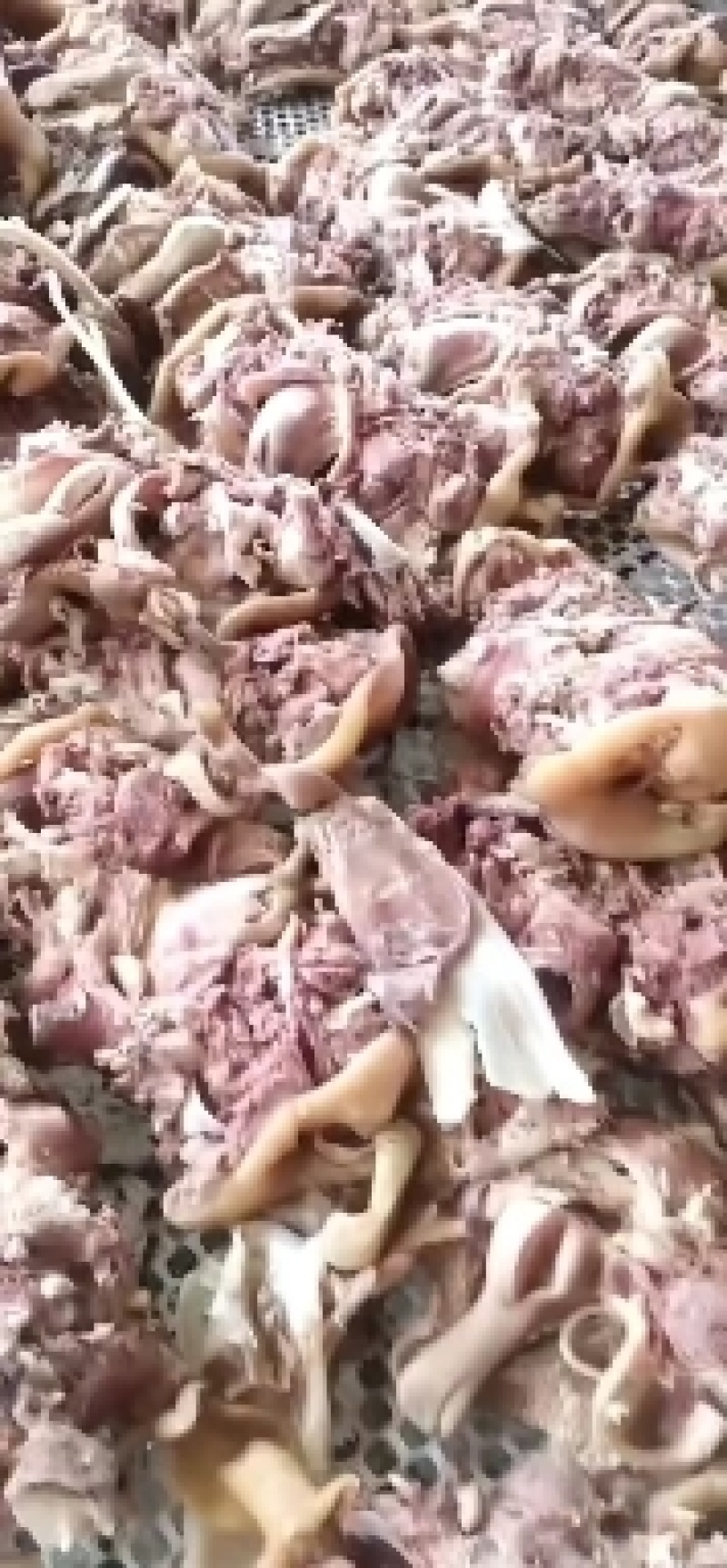 羊脸肉，熟羊头肉，羊头肉，全熟水煮五香火燎羊头。