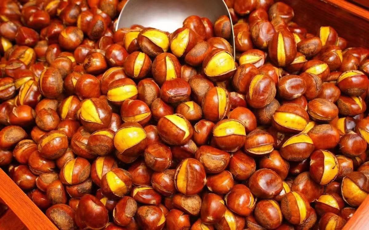 糖炒栗子的制作过程