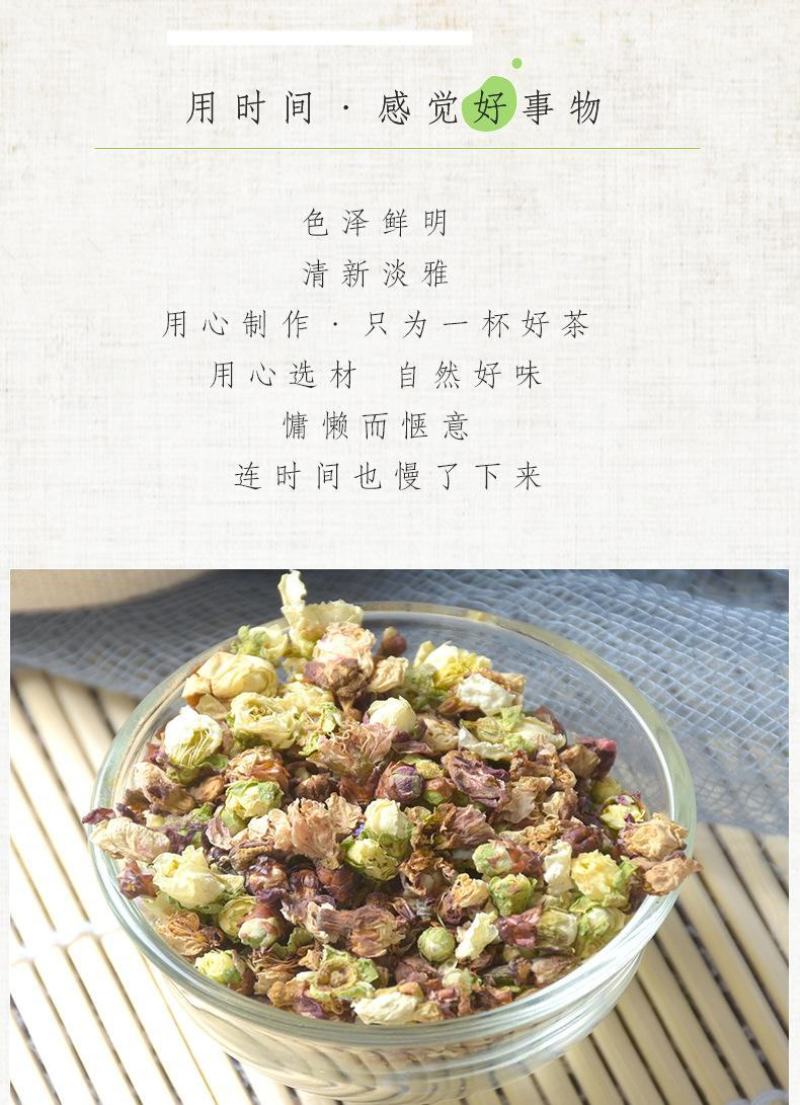 绿萼梅白梅花绿梅花花茶大量供应一件代发