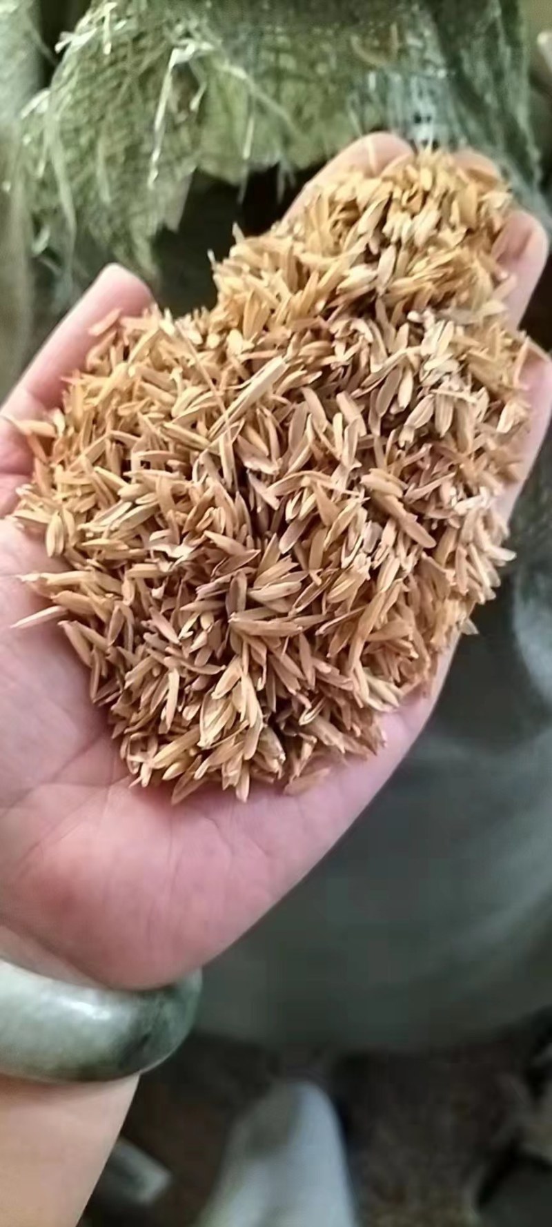 压缩稻壳，打包稻壳