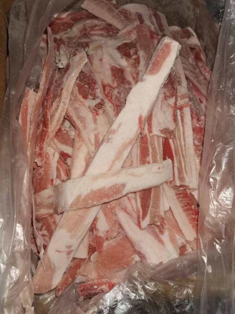 中方修边五花肉片