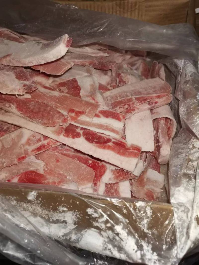 中方修边五花肉片