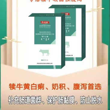 犊牛立康：针对新生犊牛的奶积消化不良，黄白痢，腹泻拉稀