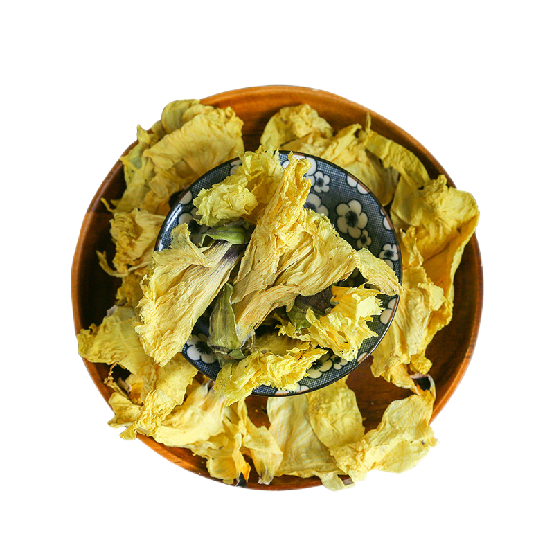 黄秋葵花黄蜀秋葵花金花葵茶大量供应一件代发