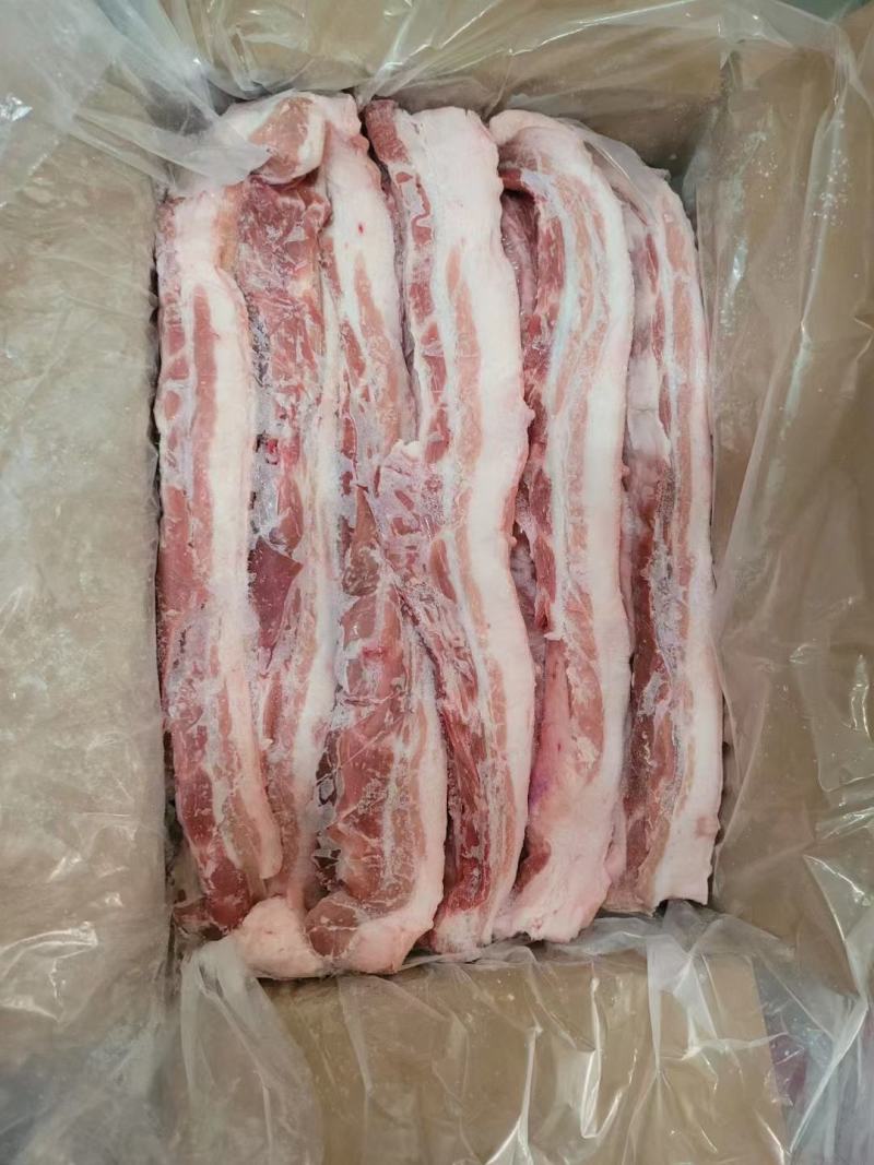 五花肉条切丁切片冷冻猪肉