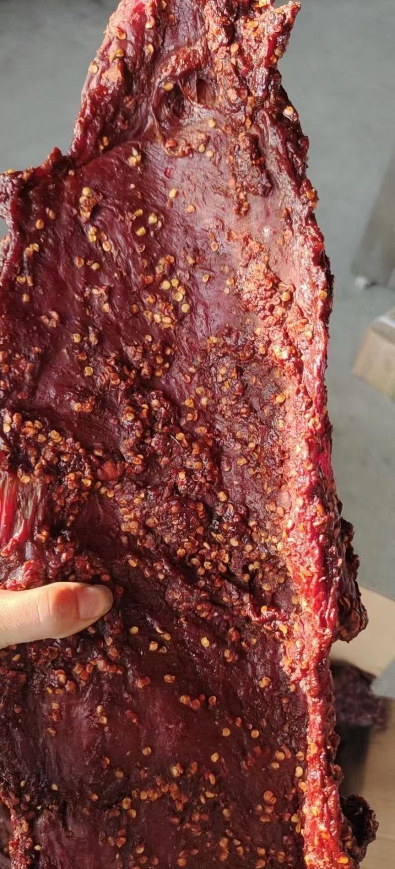 麻辣大块肉里脊大块肉阿坝牦牛肉味麻辣牛肉味五香味