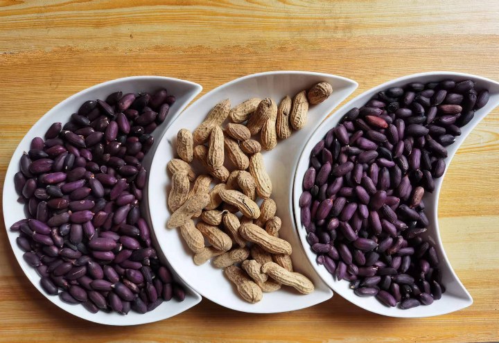 花生与健康饮食搭配示意图