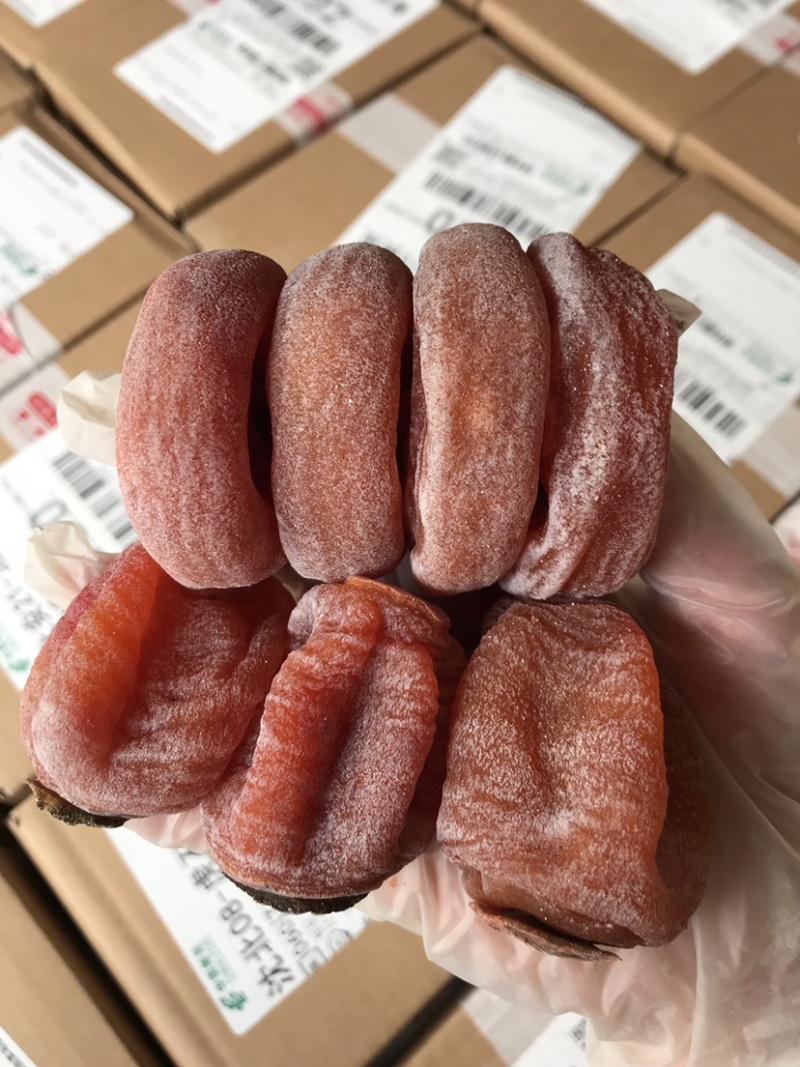 广西柿饼一件代发农家手工自制圆饼吊柿饼软糯香甜
