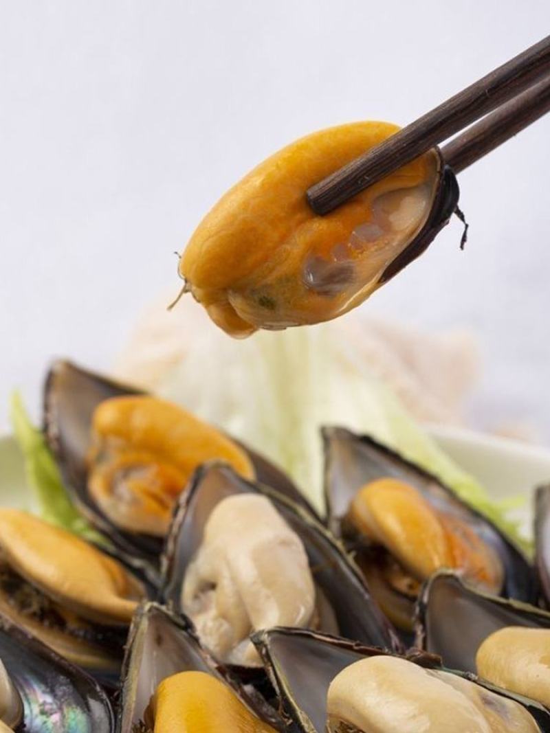 鲜活特大青口贝新鲜大海虹淡菜贻贝贝类水产10斤装