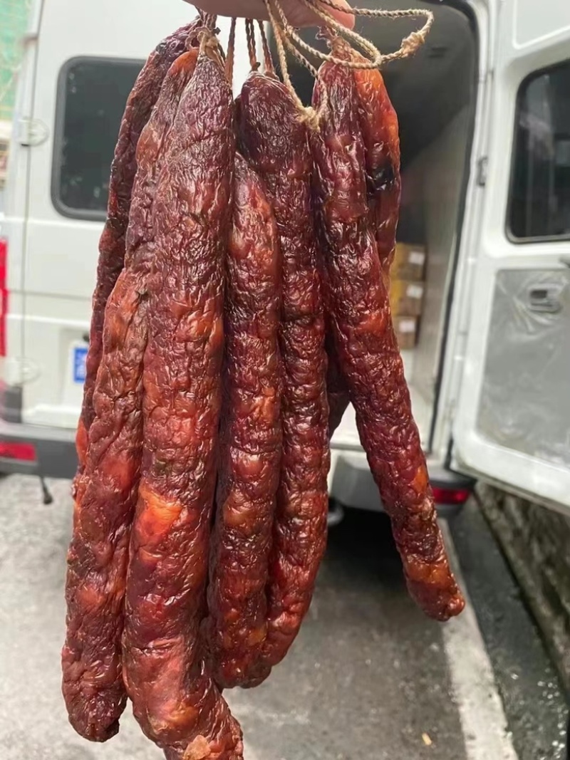 【香肠】腊肠重庆川味五香味纯肉麻辣香肠工厂直发