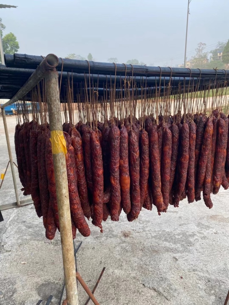 【香肠】腊肠重庆川味五香味纯肉麻辣香肠工厂直发