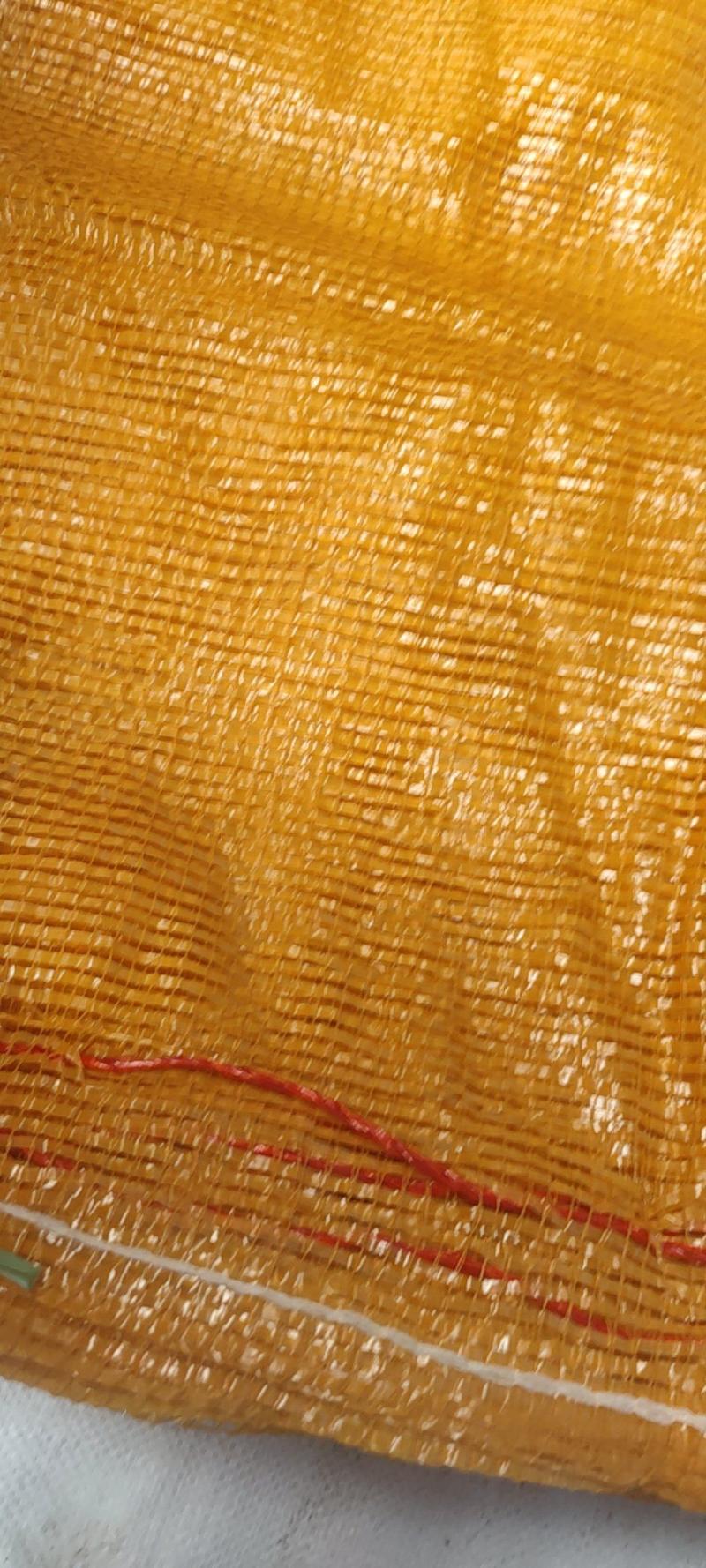 橘黄50/80土豆网袋蔬菜网袋厂家直供可视频看货