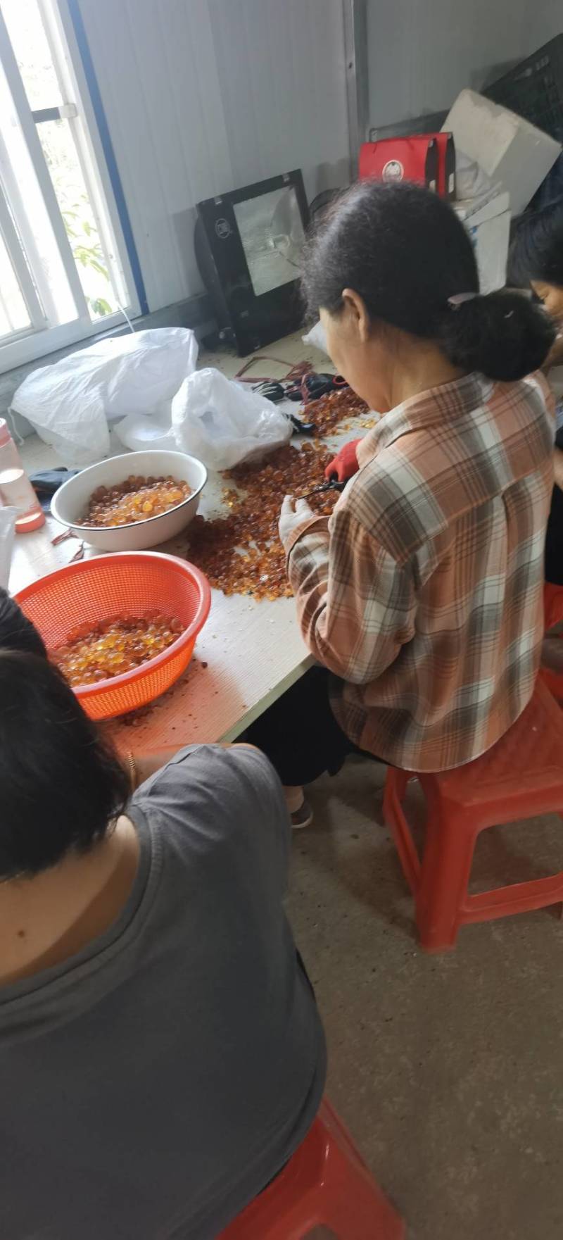 桃胶.机磨、精修、统货批发
