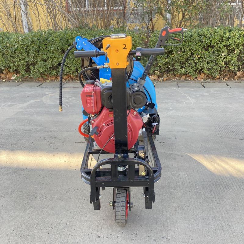 推车式汽油高压打药机自走式柴油清洗消毒车喷雾机厂家供应