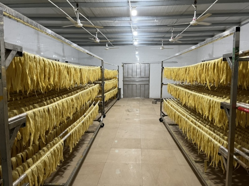 纯黄豆腐竹三证齐全产品质量检验报告合适电话详聊