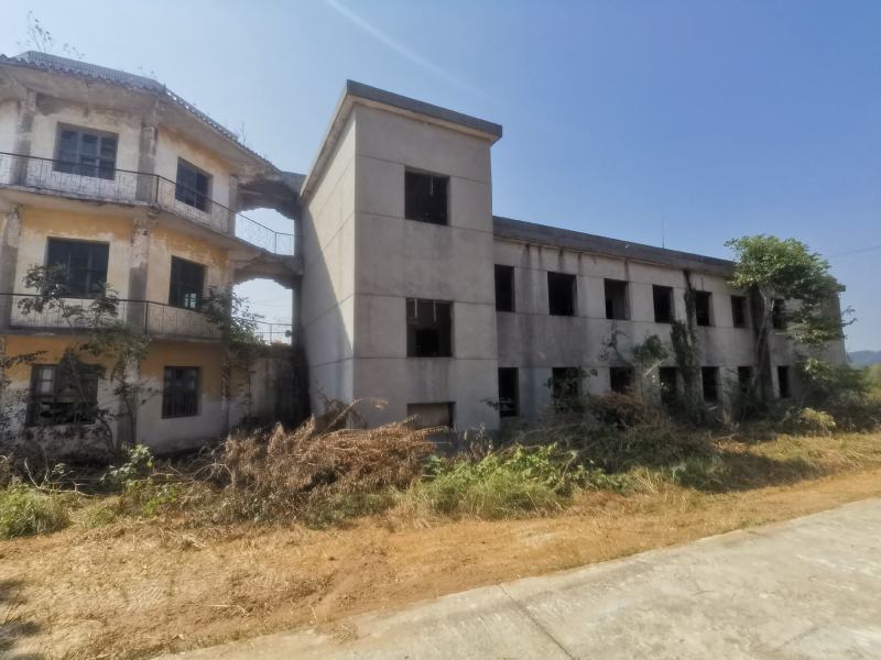 武汉周边废弃学校带六十亩平整土地出租或合作