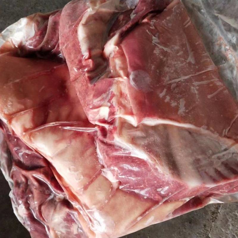 鲜带皮驴肉马肉颜色鲜出肉率高货源充足全程冷链运输