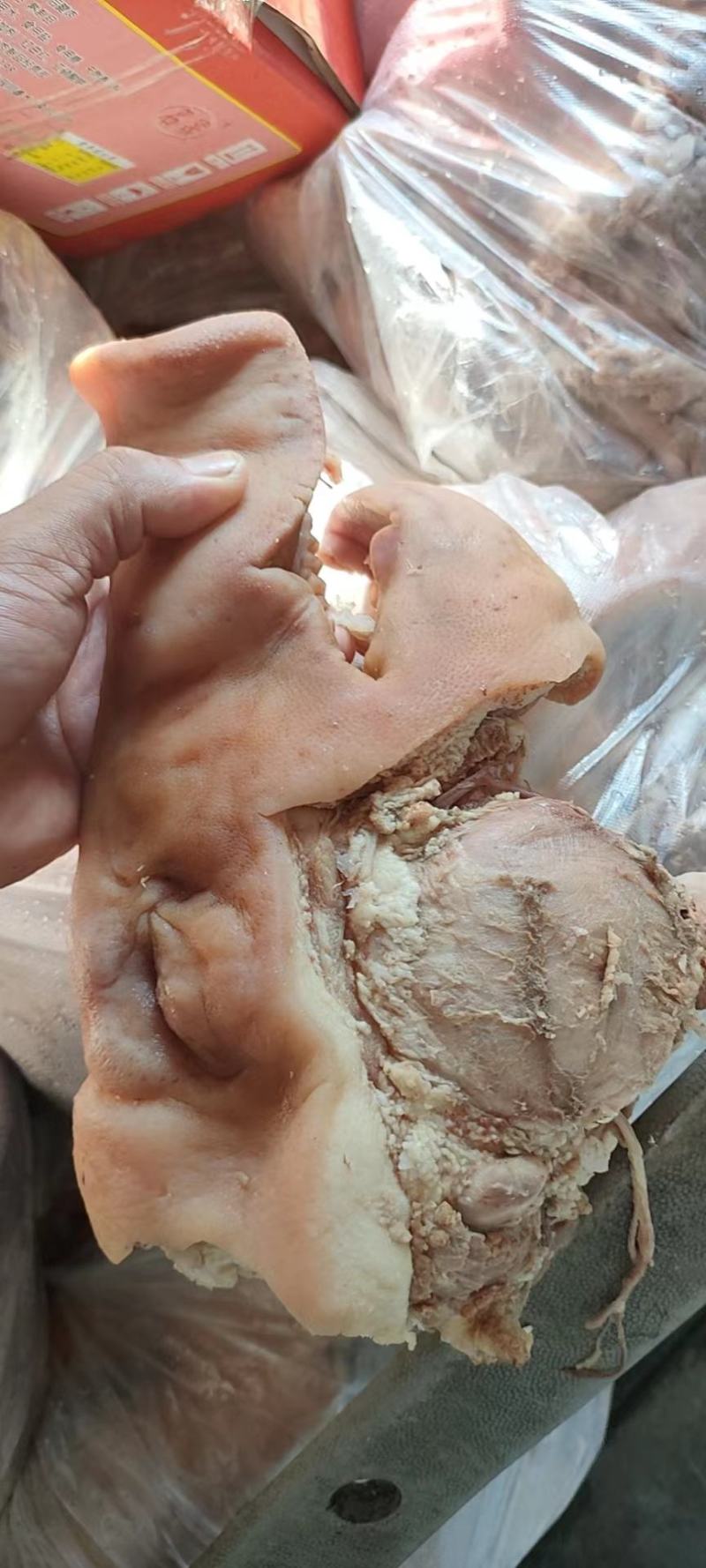 猪头肉，精品瘦头，一手货源，品质保证，资质齐厂家发货